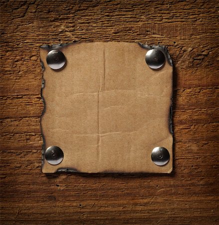 simsearch:400-05040053,k - close up of grunge note paper on wooden background Stock Photo - Budget Royalty-Free & Subscription, Code: 400-04779066