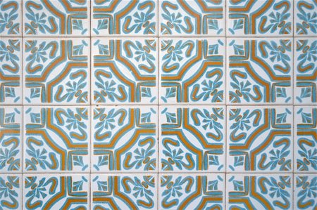 simsearch:400-04719161,k - Detail of Portuguese glazed tiles. Stock Photo - Budget Royalty-Free & Subscription, Code: 400-04771450