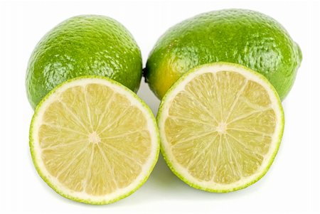 simsearch:400-06082374,k - ripe lime isolated on a white background Stock Photo - Budget Royalty-Free & Subscription, Code: 400-04772492