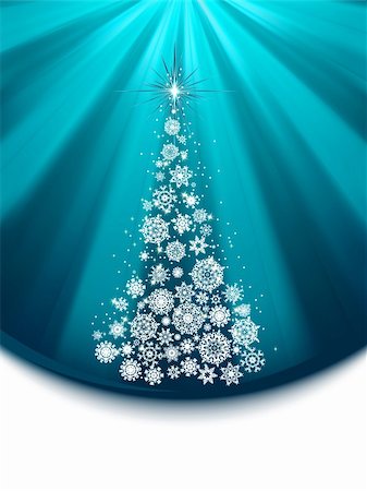 simsearch:400-04659792,k - Christmas tree. EPS 8 vector file included Stock Photo - Budget Royalty-Free & Subscription, Code: 400-04772810