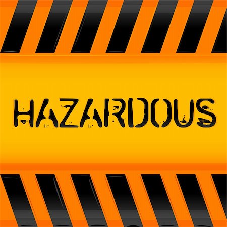 illustration of hazardous icon Stock Photo - Budget Royalty-Free & Subscription, Code: 400-04773036