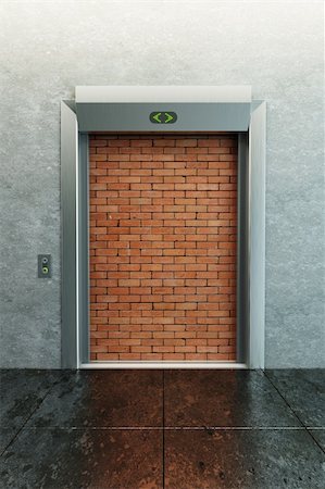 simsearch:400-04333419,k - modern elevator with deadlock 3d render Stock Photo - Budget Royalty-Free & Subscription, Code: 400-04773169