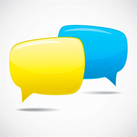 simsearch:400-04326432,k - Speech bubbles, conversation in progress Stock Photo - Budget Royalty-Free & Subscription, Code: 400-04786016