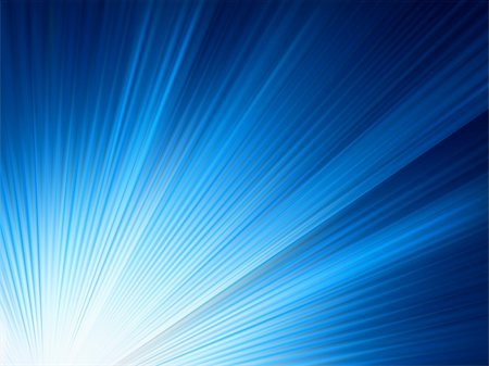 Blue shine rise rays. EPS 8 vector file included Stock Photo - Budget Royalty-Free & Subscription, Code: 400-04786926