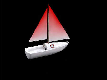 simsearch:400-04208691,k - ship. 3D yacht sport icon Stock Photo - Budget Royalty-Free & Subscription, Code: 400-04782884