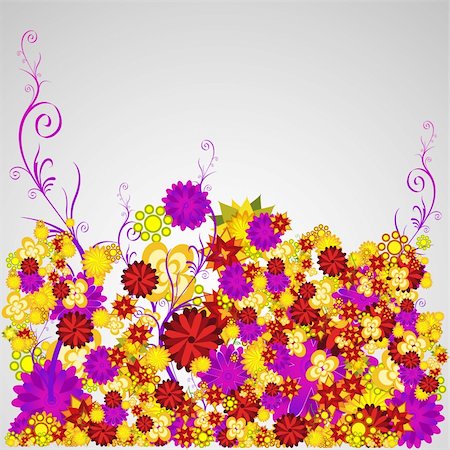 simsearch:400-04266669,k - illustration of abstract floral background Stock Photo - Budget Royalty-Free & Subscription, Code: 400-04783558
