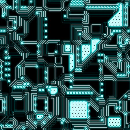simsearch:400-07617373,k - Seamless Circuitry Background as a Texture Art Stock Photo - Budget Royalty-Free & Subscription, Code: 400-04795076