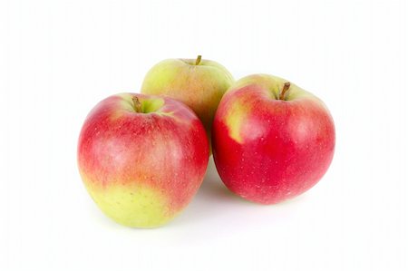 simsearch:400-05674030,k - red apple, photo on the white background Stock Photo - Budget Royalty-Free & Subscription, Code: 400-04798414