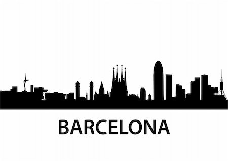 simsearch:400-06138816,k - detailed vector illustration of Barcelona, Spain Photographie de stock - Aubaine LD & Abonnement, Code: 400-04798450