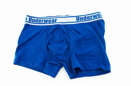 Male underwear isolated on the white Stock Photo - Budget Royalty-Free & Subscription, Code: 400-04791431