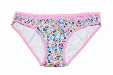 simsearch:400-03948818,k - Feminine underclothes, panties insulated on white background Stock Photo - Budget Royalty-Free & Subscription, Code: 400-04792173