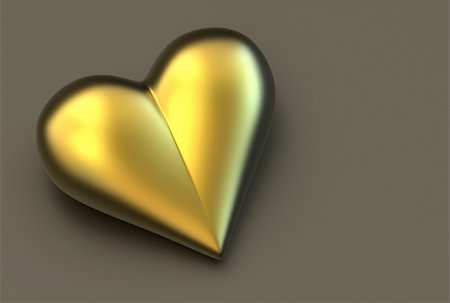 Valentine heart isolated on black background Stock Photo - Budget Royalty-Free & Subscription, Code: 400-04805872