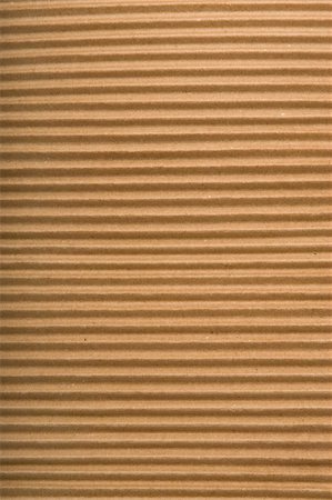 brown corrugated cardboard texture, striped horizontally paper Stock Photo - Budget Royalty-Free & Subscription, Code: 400-04806762