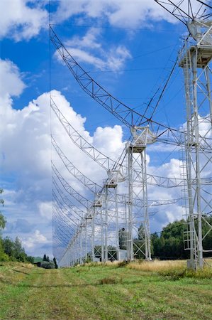 radio telescope - Russia. Pushchino Radio Astronomy Observatory. Telescope DKR 1000 Stock Photo - Budget Royalty-Free & Subscription, Code: 400-04809523