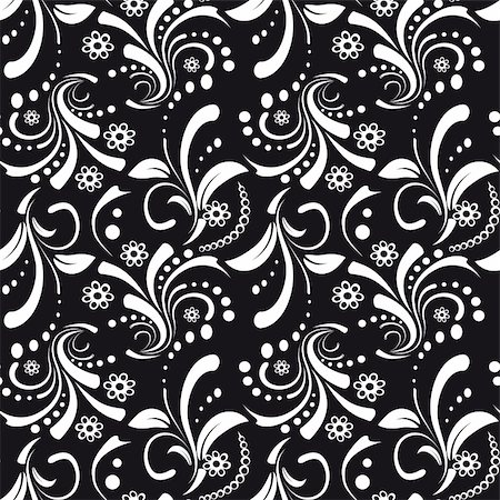 Seamless background black and white. Vector illustration. Vector art in Adobe illustrator EPS format, compressed in a zip file. The different graphics are all on separate layers so they can easily be moved or edited individually. The document can be scaled to any size without loss of quality. Stock Photo - Budget Royalty-Free & Subscription, Code: 400-04801953