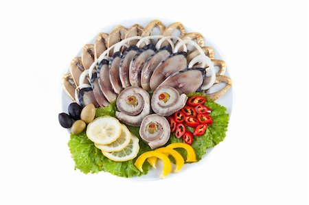 simsearch:400-05731297,k - various sliced fish for your web site Stock Photo - Budget Royalty-Free & Subscription, Code: 400-04814065