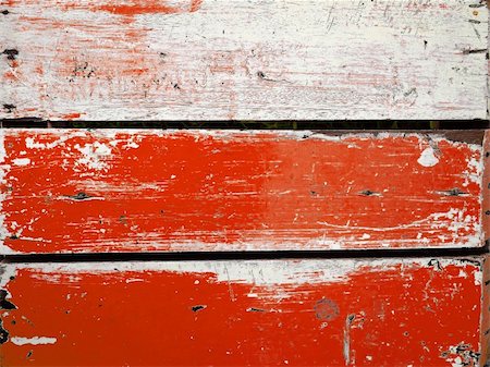 Surface of old wood Paint over with white and red Stock Photo - Budget Royalty-Free & Subscription, Code: 400-04814228