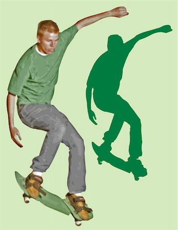 simsearch:400-05737917,k - skateboarder Stock Photo - Budget Royalty-Free & Subscription, Code: 400-04814548