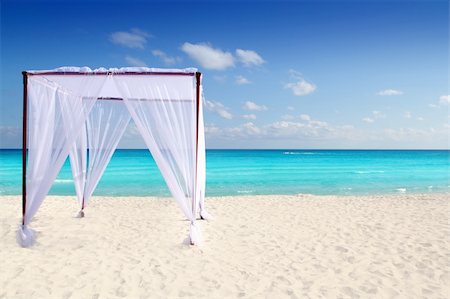 caribbean gazebo beach in wedding massage Stock Photo - Budget Royalty-Free & Subscription, Code: 400-04816273