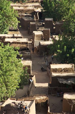 simsearch:400-05730832,k - Village on the Cliff of Bandiagara (Land of the Dogons) Stock Photo - Budget Royalty-Free & Subscription, Code: 400-04817991