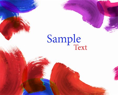 scrapbook wallpaper - Abstract watercolor painted background Stock Photo - Budget Royalty-Free & Subscription, Code: 400-04818767