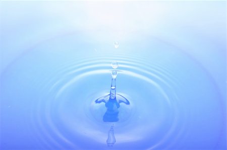 environmental impact - water drop and copyspace showing wellness or spa concept Stock Photo - Budget Royalty-Free & Subscription, Code: 400-04819904