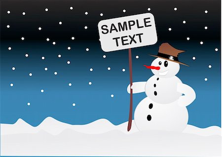 snowman Stock Photo - Budget Royalty-Free & Subscription, Code: 400-04810052