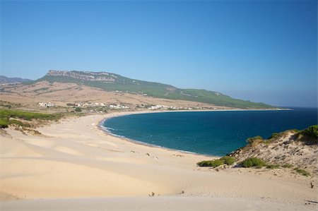 beach of Bolonia at Cadiz Andalusia in Spain Stock Photo - Budget Royalty-Free & Subscription, Code: 400-04812052