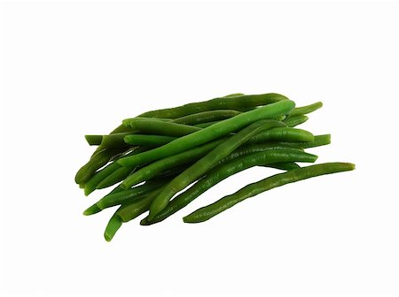 simsearch:400-05744520,k - Pile of green beans isolated on white background Stock Photo - Budget Royalty-Free & Subscription, Code: 400-04824884