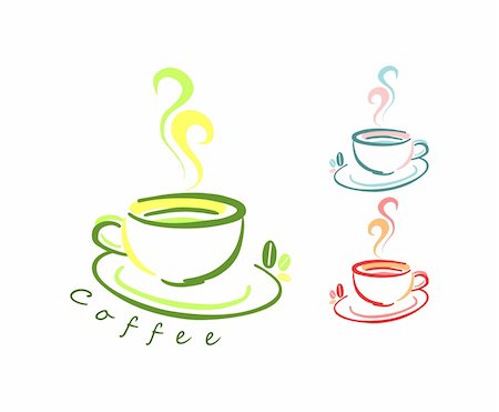simsearch:400-04414723,k - Coffee logo / sign / symbol Foto de stock - Super Valor sin royalties y Suscripción, Código: 400-04820266