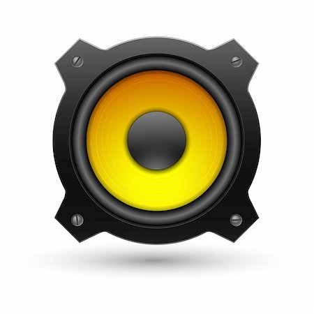 simsearch:400-04084371,k - Speaker icon. Vector illustration. Stock Photo - Budget Royalty-Free & Subscription, Code: 400-04820364