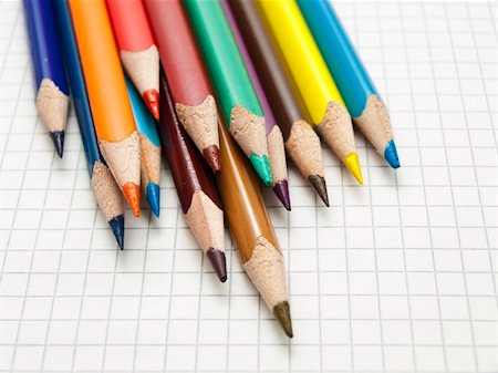simsearch:400-04046903,k - Colored pencils Stock Photo - Budget Royalty-Free & Subscription, Code: 400-04822641