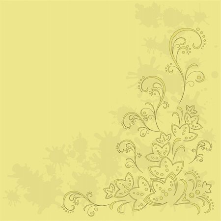 simsearch:400-05287348,k - Abstract vector background with a symbolical flower pattern Stock Photo - Budget Royalty-Free & Subscription, Code: 400-04836832