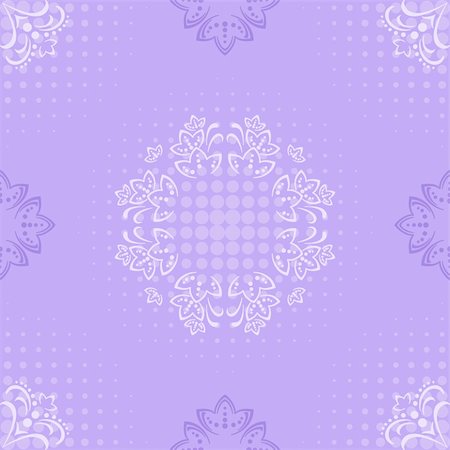 simsearch:400-05287348,k - Abstract lilac vector background with a symbolical flower pattern Stock Photo - Budget Royalty-Free & Subscription, Code: 400-04837667