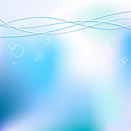 simsearch:400-05275951,k - water vector light blue background Stock Photo - Budget Royalty-Free & Subscription, Code: 400-04838678