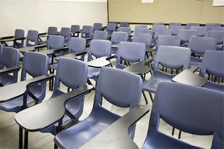 pupil in a empty classroom - It is a shot of empty classroom Stock Photo - Budget Royalty-Free & Subscription, Code: 400-04831792
