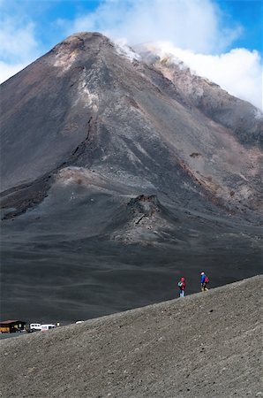 Look at the top of Mount Etna Stock Photo - Budget Royalty-Free & Subscription, Code: 400-04832853