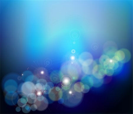 simsearch:400-04727438,k - Abstract glowing blue background. Vector art illustration Stock Photo - Budget Royalty-Free & Subscription, Code: 400-04833360