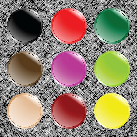 simsearch:400-04840787,k - round web buttons over white stripes, abstract art illustration Stock Photo - Budget Royalty-Free & Subscription, Code: 400-04846402