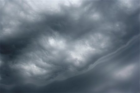 Shot of the dark clouds before rain Stock Photo - Budget Royalty-Free & Subscription, Code: 400-04848231