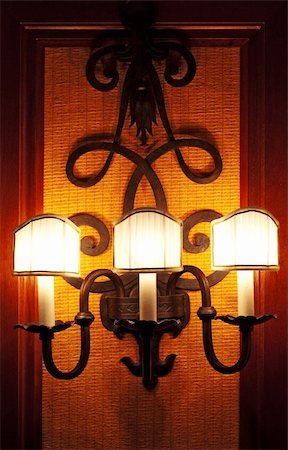 the lamp on the wall Stock Photo - Budget Royalty-Free & Subscription, Code: 400-04848557