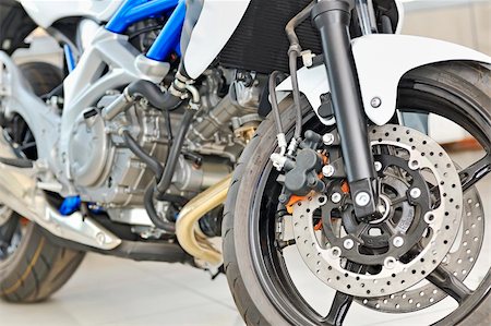 simsearch:400-03927951,k - Motorcycle close up Stock Photo - Budget Royalty-Free & Subscription, Code: 400-04849945