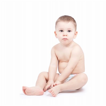 simsearch:400-04594888,k - bright portrait of adorable baby over white Stock Photo - Budget Royalty-Free & Subscription, Code: 400-04841871