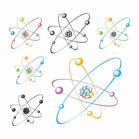 proton icon - molecule set Stock Photo - Budget Royalty-Free & Subscription, Code: 400-04842613