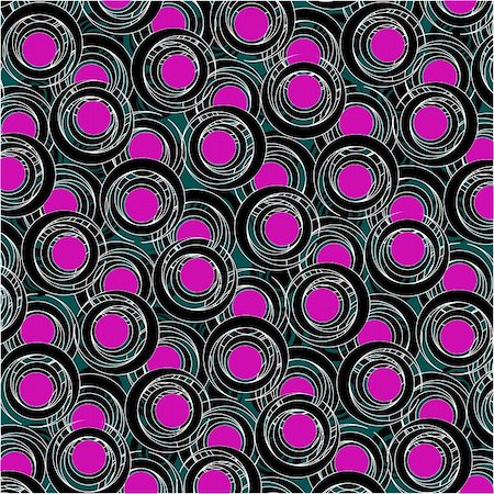 purple and black circle pattern, vector art illustration; more drawings and patterns in my gallery Stock Photo - Budget Royalty-Free & Subscription, Code: 400-04842986