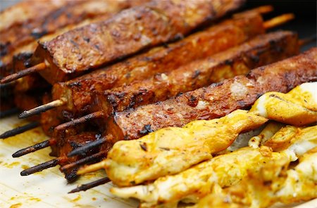 simsearch:400-04587885,k - Barbecue meat Stock Photo - Budget Royalty-Free & Subscription, Code: 400-04864077