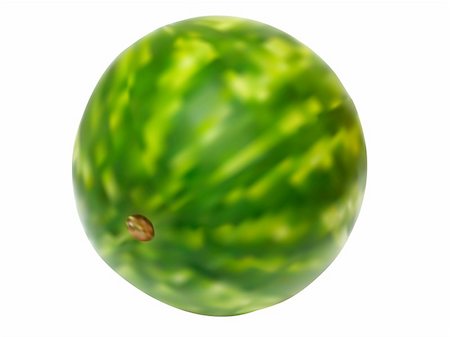 simsearch:400-04386768,k - illustration of juicy water melon kept on white Stock Photo - Budget Royalty-Free & Subscription, Code: 400-04866483