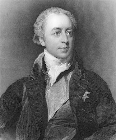 simsearch:400-05685013,k - William Lowther, 1st Earl of Lonsdale (1757-1844) on engraving from 1800s. British Tory politician and nobleman. Engraved by T.A.Dean after a painting by T.Lawrence and published by G.Virtue. Stock Photo - Budget Royalty-Free & Subscription, Code: 400-04869730