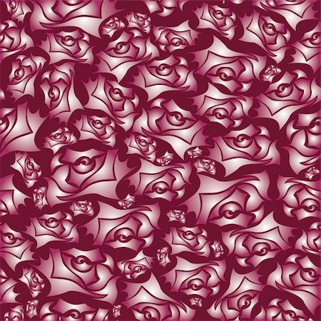 simsearch:400-05686210,k - Abstract vector rose seamless flower background pattern, floral vintage illustration. Cute backdrop. Stock Photo - Budget Royalty-Free & Subscription, Code: 400-04863568