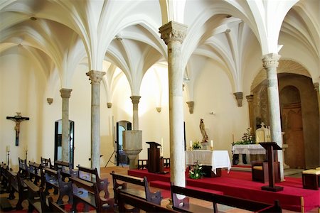 simsearch:400-05745868,k - Interior of Mertola church, Portugal. Stock Photo - Budget Royalty-Free & Subscription, Code: 400-04873046